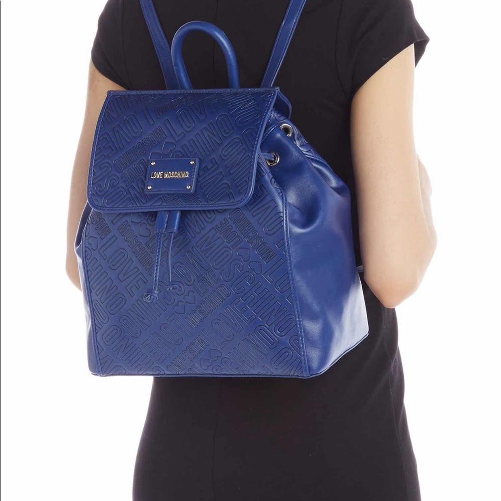 Love Moschino embossed backpack - Picture 4 of 6